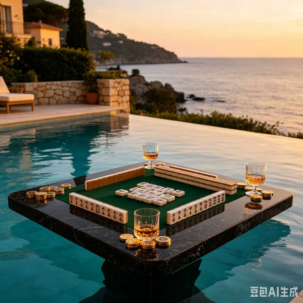 mahjong tile pushers and racks set