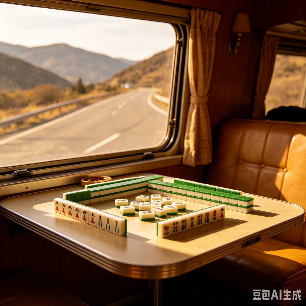 small size mahjong set for travel